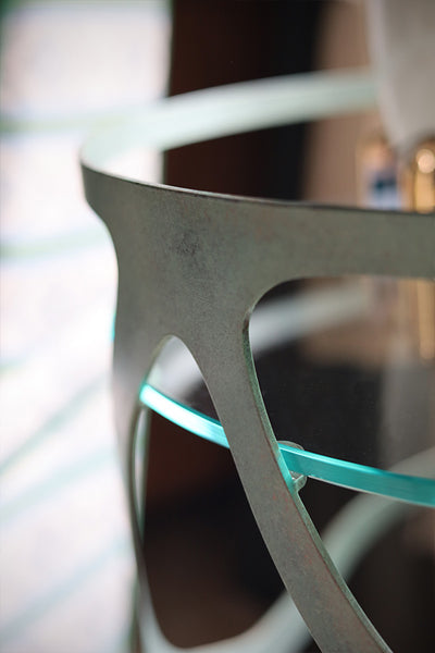 Verdigris Papillon Bar Cart