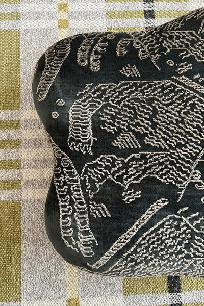 Tiger Mountian - Jacquard Velvet Fabric