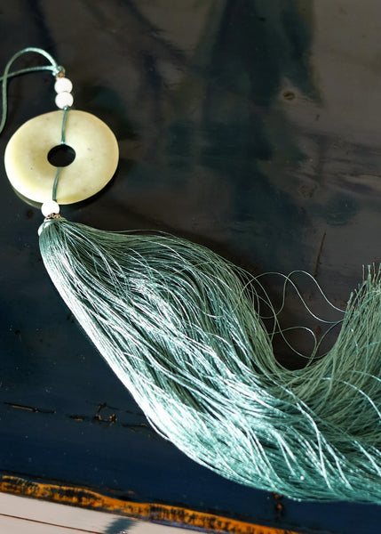 Ornate Disk Tassel
