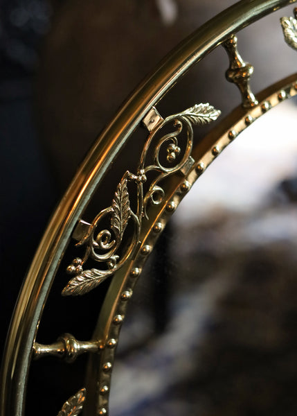 Victorian Mirrored Fire Screen