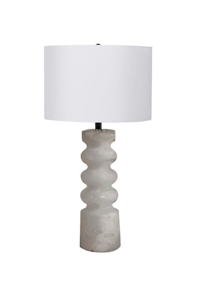 Sculpted Alabaster Lamp