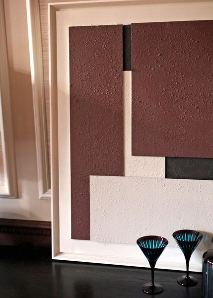 Colour Block Abstract Wall Panel
