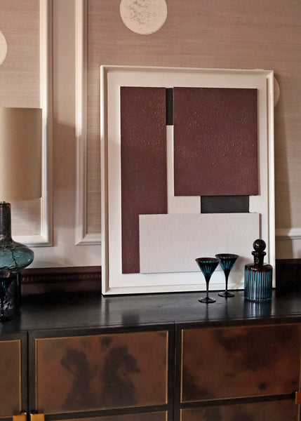 Colour Block Abstract Wall Panel